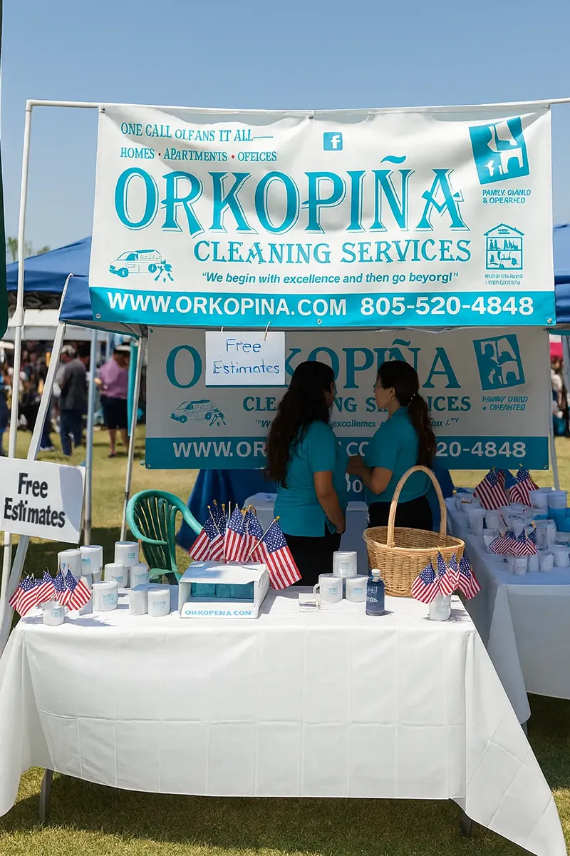 Orkopiña Cleaning Services, Inc. at event